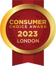 Consumer Choice Award 2023 London logo
