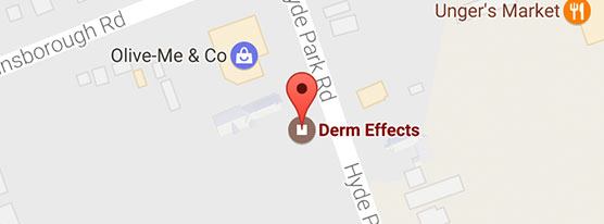 map of dermeffects location